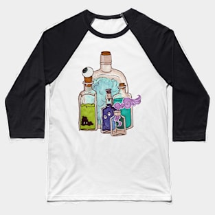 Apothecary Bottles with Potion Ingredients Baseball T-Shirt